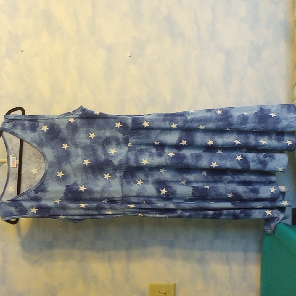 LulaRoe sleeveless dress